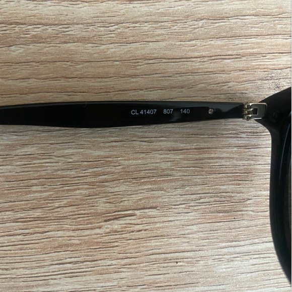 Womens Celine Sunglasses CL41407 Black - Picture 8 of 8